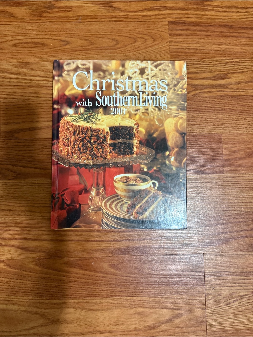Southern Living Holiday Cookbook — Red and Gold Festive Cover